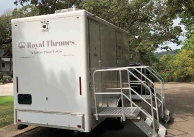 Royal Thrones Trailer at outdoor event