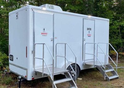 Trailer at outdoor event
