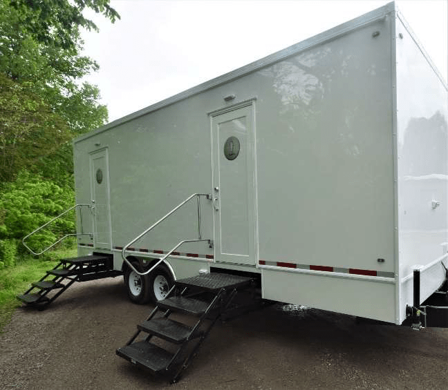 10 Station Restroom Trailer for $102,400